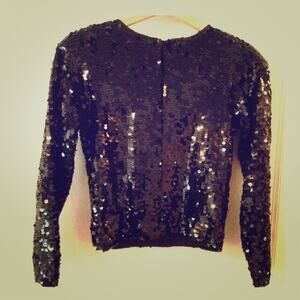 Vintage 80s sequin jacket